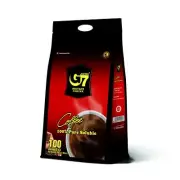 TRUNG NGUYEN G7 PURE BLACK Instant Coffee for Energy Boost - 100% Soluble Cof...