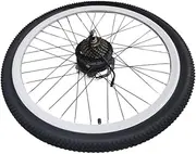 Electric Bike Ebike Rear Wheel Set Wheel Tire 48V and 36V Black Motor OTTO MX200