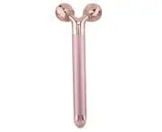 Supperstore Multifunctional Beauty Massage Device 3D Roller Massage Device Face-lift Instrument Electric Facial Roller-Pink