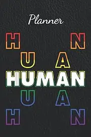 Planner: A Zach Godfrey Dated Weekly Planner | Rainbow | LGBTQIA Pride Design 06 Human | UK Holidays