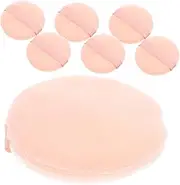 LOORGVEL 7Pcs Double Sided Loose Powder for Use Soft Facial Sponges for Foundation Makeup Application Washable and Durable Puff Skin Tone Color