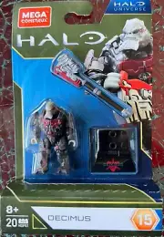 Mega Construx Halo Universe Heroes Series 15 DECIMUS Mini Figure NIP!