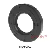 5x10x4mm Nitrile Rubber Rotary Shaft Oil Seal Springless Design VC Style