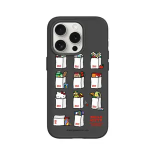 犀牛盾iPhone SolidSuit(MagSafe兼容)手機殼∣Hello Kitty/Hello Kitty購物袋