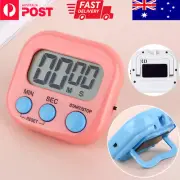 Kitchen Timer Sport Alarm Large LCD Digital Display Screen Magnetic Count Down