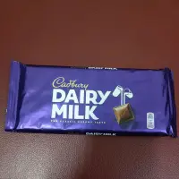 在飛比找蝦皮購物優惠-Cadbury牛奶巧克力（180g）