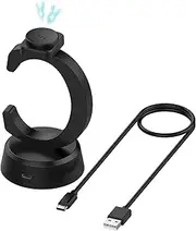 LOKEKE Compatible with Samsung Galaxy Watch Ultra 47mm Charging Stand, C-Shaped Replacement Wireless USB Type C Charger Cable Dock Compatible with Samsung Galaxy Watch Ultra 47mm / 7 / FE