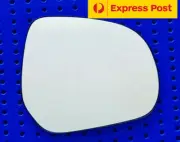 Right mirror glass to suit OPEL AGILA 2008 onward Heated Convex with base