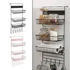Over The Door Pantry Organizer Rack, Spice Rack Organizer for Laundry Room