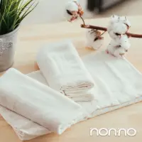 在飛比找momo購物網優惠-【non-no 儂儂】純天然無染原紗原棉毛巾 34x75cm