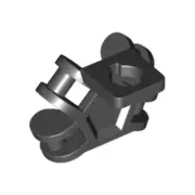 LEGO - Minifigure, Neck Bracket with 4 Angled Handles - Black