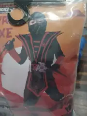 Spooktacular Creations Ninja Costume Kids, Muscle Ninja Deluxe Set for Kungfu 3T