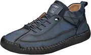 [XINXINIO] Mens Fashionable Casual Lace-Up Loafers - Designed for Outdoor and Business Events
