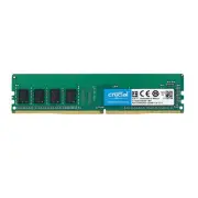 Crucial 4GB DDR4 2400MHz PC4-19200 Non-ECC UDIMM Unbuffered Desktop Memory Ram