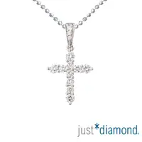 在飛比找momo購物網優惠-【Just Diamond】Believe 18K金鑽石吊墜