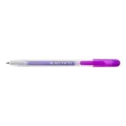 Sakura Gelly Roll Retractable Medium Point Pen Open Stock-Metallic Purple GRR348