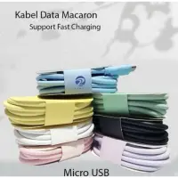 在飛比找蝦皮購物優惠-Macaron Micro USB 快充數據充電 100cm