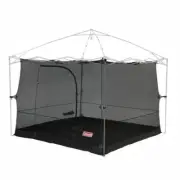 Coleman 3m x 3m Gazebo Mesh Kit Waterproof Floor Camping Mosquito Net Zippered