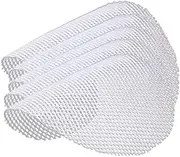 Silicone Steamer Mesh Mat,5Pcs Non Stick Steamer Liners Mesh Mat Pad,Dumplings Pad Steamed Buns Baking Pastry Mesh,Silicone Steamer Liners Non-Stick Steamer Mesh Mat Pad Dim Sum Mesh,8in/20cm