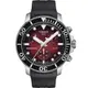 TISSOT 天梭 Seastar 海星300米潛水石英錶-橡膠款(T1204171742100)紅