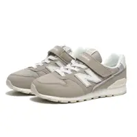 在飛比找PChome24h購物優惠-NEW BALANCE 童鞋 休閒鞋 NB 996 奶茶 麂