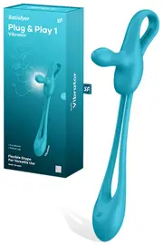 Satisfyer Plug And Play 1 Versatile 17" Couples Vibrator