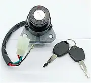Ignition Key Switches for FZ750 1985-1986 FZ750 for Genesis 1987-1990 FZR750 RT for Genesis 1987-1988 SR250 1980 1982-1983 Ignition Switch Lock & Key Ignition Barrel Key Switch