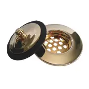 EZYFIX 50mm Gold Retrofit Waste Insert And Plug Bath Repair Kit