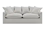 Brosa Palermo 3 Seater Sofa Bed (Grey)