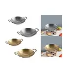 Instant Noodle Pot Double Ear Pan Dry Pots Seafood Troop Pot for Kitchen