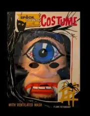 BEN COOPER ONE EYED GIANT CYCLOPS 1960's HALLOWEEN EMPTY REPLACEMENT BOX RARE