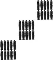3sets Mountain Biking Cap Cable Line Cover Bicycle Gear Rubber Sleeve Water Dust Proof Replacement for Worn Cable End Caps 10pcs*3