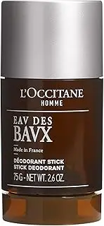 L'OCCITANE Eau des Baux Stick Deodorant 75g | Woody Scent | Luxury Men's Beauty Protection For All Skin Types