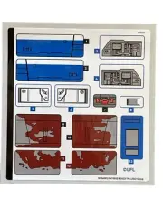 NEW LEGO | Sticker Sheet for Set 75364 New Republic E-Wing v Shin Starfighter