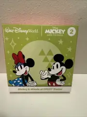 2022 McDonald's Happy Meal Disney Mickey & Friends #2 Minnie at Epcot Poster