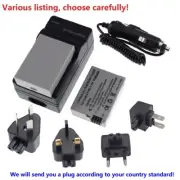 LP-E8 Battery or Charger for Canon Rebel T3i T2i T4i T5i EOS 700D 650D 600D 550D