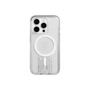 Tech21 Evo Crystal Kick for iPhone 15 Pro Case MagSafe Compatible - White