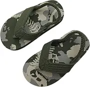[SXYPAYXS] Toddler Flip Flops Shoes Quick-Dry Non-Slip Sandals with Back Strap Boys Girls Water Shoes for Beach and Pool