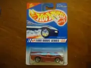 HOT WHEELS 1995 NEW MODEL SERIES POWER PISTONS W/5 SPOKES #5/12 ERROR CARD