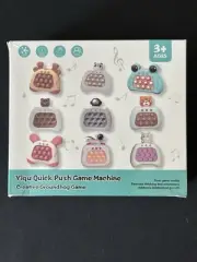 Quick Push Game - Bubble Stress Pop Light Up Handheld For Kids - Age 3+