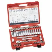 Genius Tools 39pc 1/2"Dr Metric Deep & standard Socket Set TW-439M