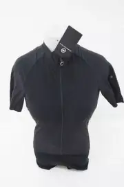 NEW! Assos UMA GTV C2 Short Sleeve Cycling Jersey Women's Medium Black