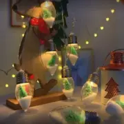 Semloo 7ft Christmas Snow Globe String Lights