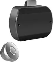 Gatuida 1Pc Smart Keyless Fingerprint Unlocking Lock USB Charging Furniture Lock for Home Office Durable Abs Aluminum Alloy Easy Installation Security
