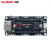 Micro USB 3.3V 5V 16340 Mobile Power Li-ion lithium Battery Holder for Arduino