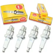 4pcs Mariner W40 6F6 NGK Standard Spark Plugs 40 HP Kit Set Engine as