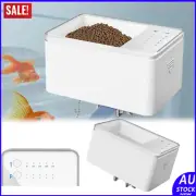 Automatic Fish Feeder Intelligent Timing Aquarium Pet Feeding Food Dispenser AU