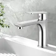 19cm Bathroom Taps Mixer Tap Basin Faucet Sink WELS Chrome