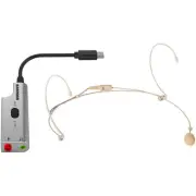 Samson DEU1 Bundle Double Ear Headset Microphone with UP1 USB Adapter