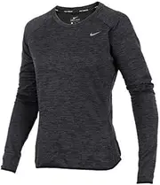 [Nike] Womens Dri-Fit Tech Fleece Running Top 918014 010 Black (small)